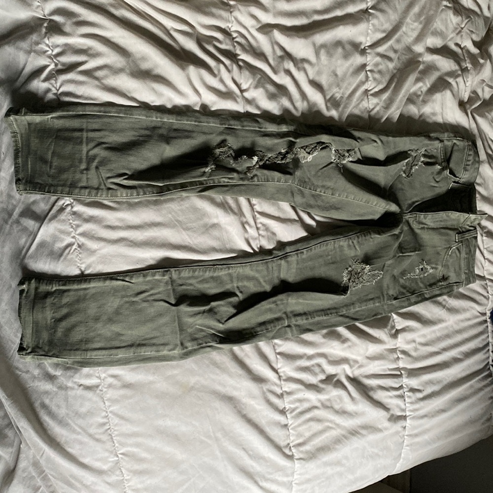 American eagle hi-rise jeggings crop
